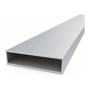 Tubo rettangolare in alluminio 25×100×2 mm – profilo chiuso EN AW-6060, L=2000 mm