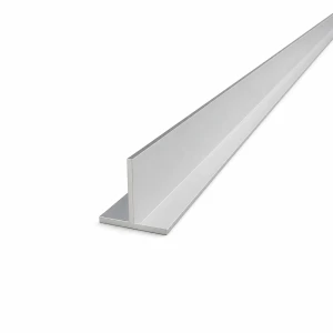 Profilato a T in alluminio 30×30×2 mm – profilo T strutturale L=2000 mm