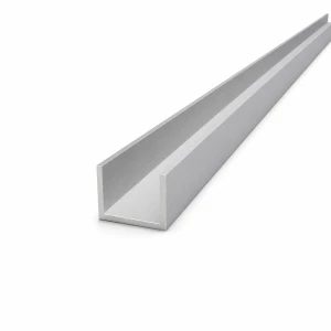 Profilato a C in alluminio 30×20×2 mm – profilo C/U lunghezza 2000 mm
