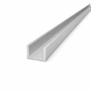 Profilo a C/U in alluminio 30×20×3 mm – lunghezza 2000 mm