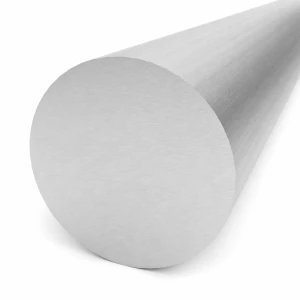Barra di alluminio tonda piena Ø130 mm – duralluminio 2017A T4, L=2000 mm