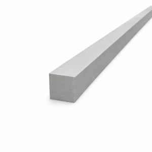 Barra quadrata in alluminio piena 25×25 mm EN AW-6060 – L=2000 mm