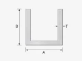 Profilo a C/U in alluminio 21×20×1,4 mm – lunghezza 2000 mm 001-884 (2)