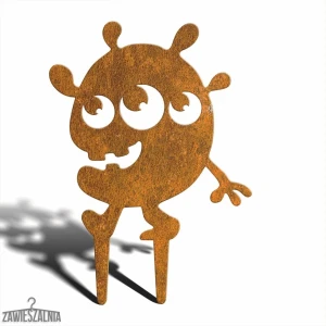 Zawieszalnia – decorazione da giardino Mostro Mostruoso Reni acciaio corten 27×38 cm