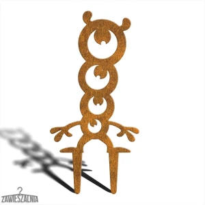 Appendiabiti decorazione da giardino Mostro Mostruoso Rebis L – decorazione Corten 20×41 cm
