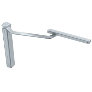 ASSA ABLOY chiudicancello con binario scorrevole CAM-MOTION sinistro argento