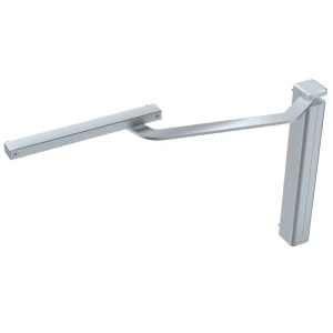 Chiudiporta ASSA ABLOY per cancelli con guida scorrevole CAM-MOTION – destro, argento