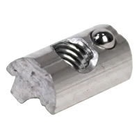 Innesto scorrevole M8 con sfera elastica per profilo FV – alluminio 6060