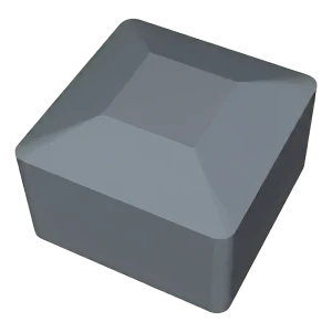 Tappo grigio per profili di montaggio PV 40x40 mm – tipo 1 LLDPE