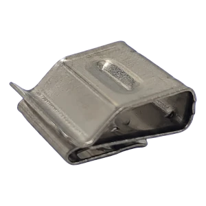 Clip fermacavo PV in acciaio inossidabile H17 per 2 cavi fotovoltaici