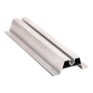 Ponte trapezoidale in alluminio H-40 con EPDM 400 mm per tetti in lamiera grecata