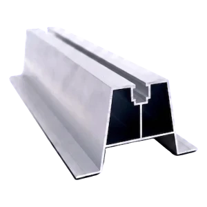 Ponte trapezoidale in alluminio H-70 con EPDM 330 mm – fissaggio FV per lamiera grecata