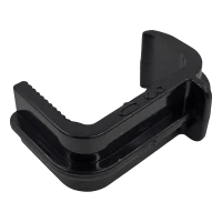 Clip di montaggio nero da 30 mm per spuntoni antivolatili su pannelli fotovoltaici