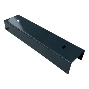 Profilo a U per zoccolo di recinzione 250×55 mm – acciaio zincato, antracite