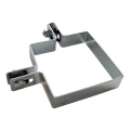 Staffa angolare per pannelli di recinzione 100x100 mm zincata 000-773 (3)