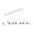 Cremagliera per cancelli scorrevoli autoportanti Plastica L1000X20 fino a 800 kg 000-204 (3)