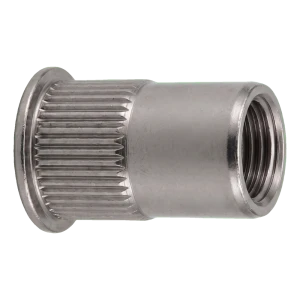 Dado a rivettare in acciaio inox A2 M6×14 con testa svasata piccola – scatola da 250 pz.