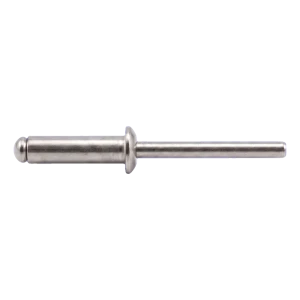 Rivetto a strappo aperto A2/A2 con testa piatta 5,0×10 mm ISO 15983 – confezione da 500 pz.