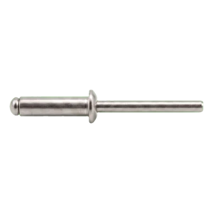 Rivetto a strappo aperto A4/A4 a testa piana 5,0×10 mm ISO 15983 – confezione da 500 pz.