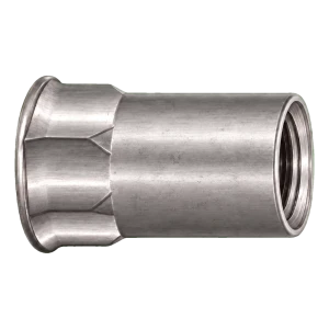Dado a rivettare conico M6x16 mm A2 – fusto parzialmente esagonale, scatola da 250 pz.
