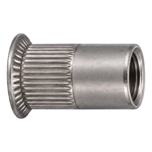 Dado a rivettare a testa svasata M5×13,5 mm acciaio inox A2 – scatola da 250 pz.