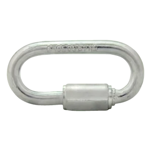 Maglia rapida a vite (connettore rapido) zincata 6 mm – carico nominale 160 kg