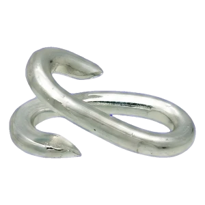 Maglia di giunzione da ribattere zincata 6 mm – connettore per catena, carico nominale 60 kg