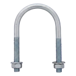 Bullone a U per tubo zincato M6 × 14 mm, per tubo da 1/4"