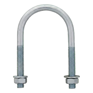 Bullone a U per tubo zincato M6 × 23 mm, per tubo da 1/2"