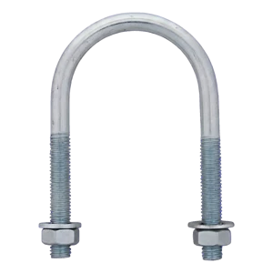 Bullone a U per tubo (staffa per tubi) zincato M10 × 35 mm, per tubo da 1"