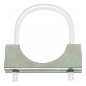 Connettore zincato per Bullone a U per tubo Ø10 × 49 mm, per tubo da 1 1/2"