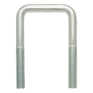 Bullone a U quadro (tipo C) zincato M8 × 23 × 42 mm, per tubo da 1/2"