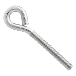 Gancio ad occhiello con filettatura metrica zincato M6×100 mm