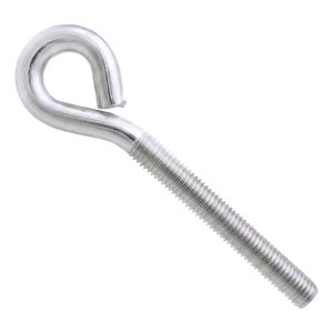 Gancio a occhiello con filettatura metrica zincato M6×170 mm