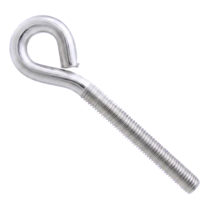 Gancio a occhiello con filettatura metrica zincato M10×100 mm