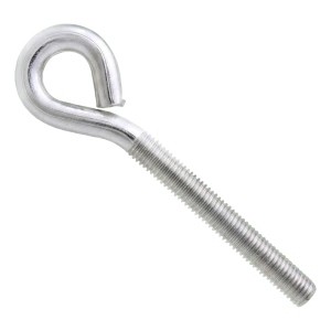 Gancio a occhiello con filetto metrico zincato M10×225 mm