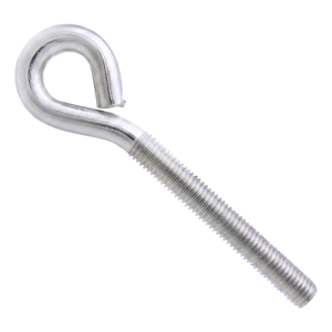 Gancio a occhiello con filettatura metrica zincato M12×215 mm