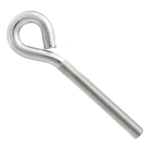 Gancio a occhiello con filettatura metrica zincato M12×300 mm