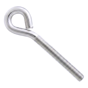 Gancio a occhiello con filettatura metrica zincato M12×350 mm