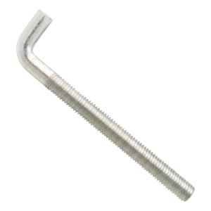 Gancio angolare con filettatura metrica zincato M10×100 mm