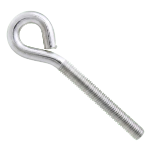 Gancio ad occhiello con filettatura metrica zincato M16×210 mm
