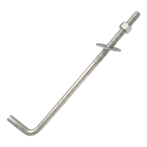 Bullone di ancoraggio piegato a L (connettore a vite piegato) M14×500 mm – zincato