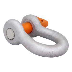 Grillo a omega zincato 4,75 t – perno Ø22 mm, EN 13889