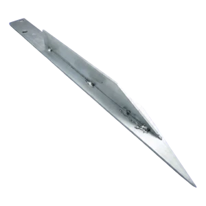 Supporto da infiggere per il fissaggio dell'altalena 420 mm, acciaio zincato