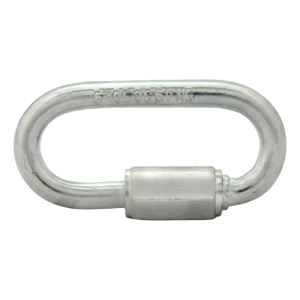 Maglia rapida a vite (connettore rapido) zincata 5 mm – carico nominale 125 kg