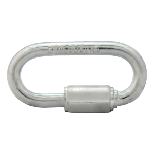 Maglia rapida a vite (connettore rapido) zincata 8 mm – carico nominale 320 kg