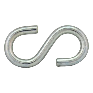 Anello di giunzione a S zincato 4 mm – carico nominale 20 kg