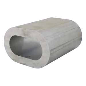 Manicotto in alluminio da pressare per funi d'acciaio 1 mm – EN 13411-3