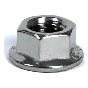 Dado flangiato in acciaio inox A2 DIN 6923 M8
