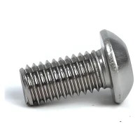 Vite a testa tonda DIN 7380 M8x16 acciaio inox A2